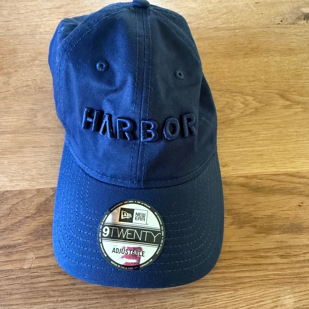 Harbor navy blue baseball hat